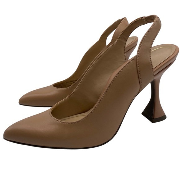 Vionic Shoes - Vionic Womens Shoes Adalena Pumps Sz 6.5 Tan Leather Point Toe Cushioned Comfort